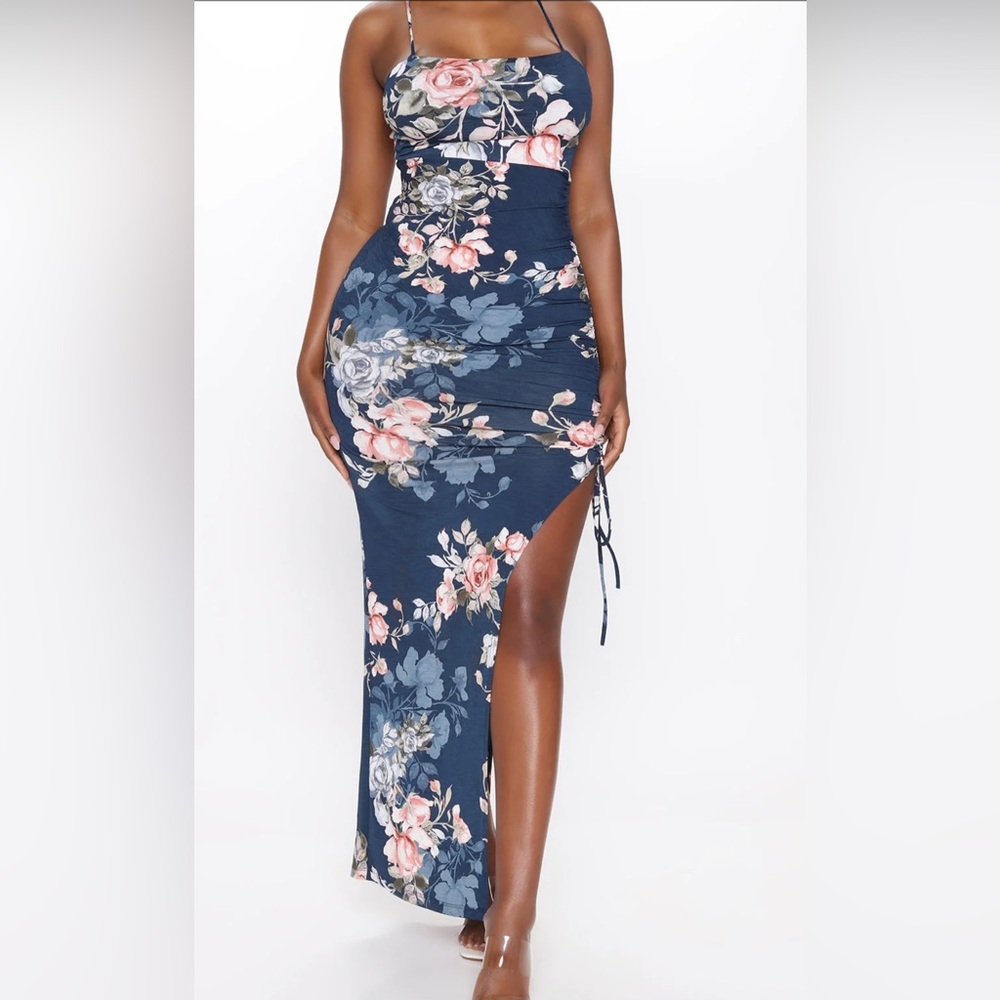 Floral maxi dress